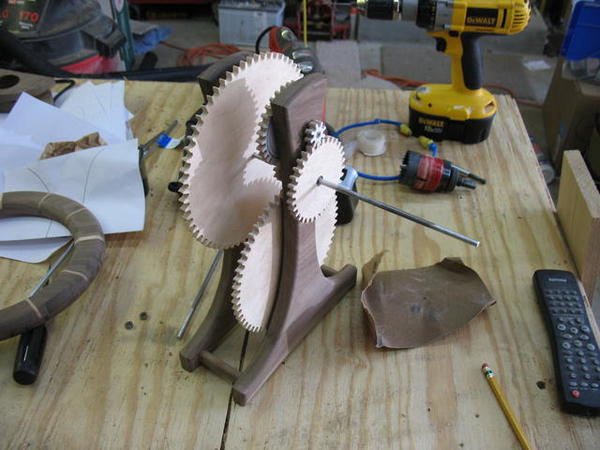 Wooden Clock Gear Templates
